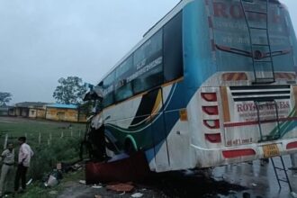 Bus Accident Near Raipur: