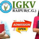 IGKV BSc Agriculture admission 2025