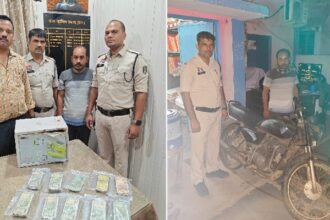 Raigarh Honda showroom theft