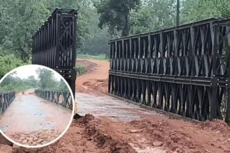 Bridge Constructed in Naxal Hidma Stronghold