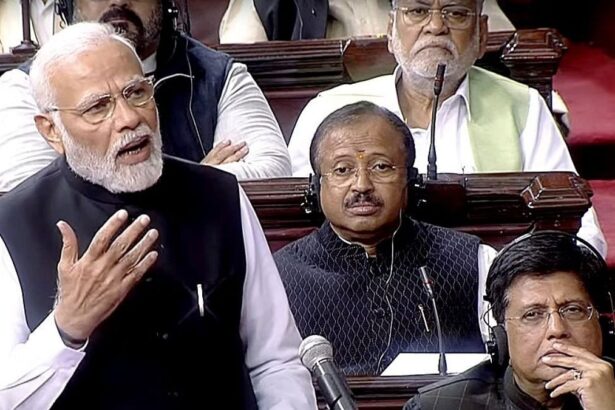 PM Modi in Parliament
