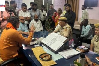 MLA Sits On SHO Chair