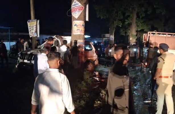 Ambikapur Scorpio Accident