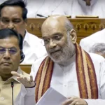 Amit Shah in Parliament