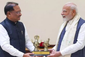 CM Sai meets PM Modi