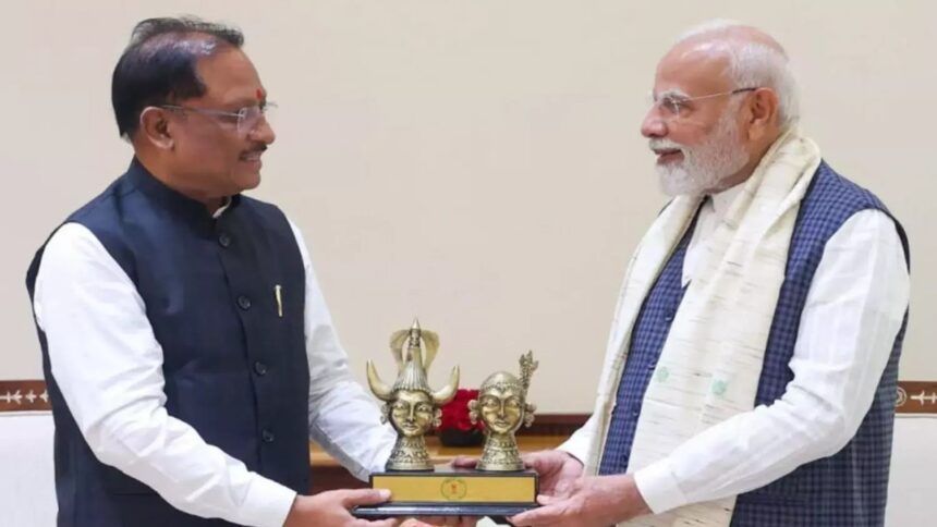 CM Sai meets PM Modi