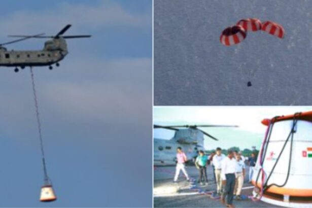 ISRO Gaganyan Drop Test