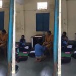 Teacher Makes Student Massage Feet