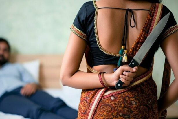 Wife Cuts Husband Private Part