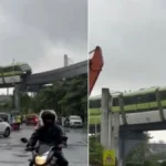 Monorail Stuck on the Bridge