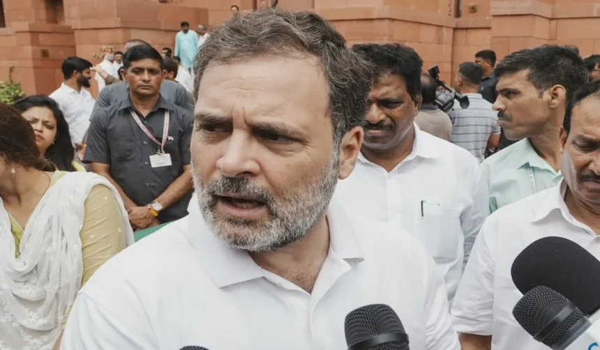 Vote Adhikar Yatra in Bihar