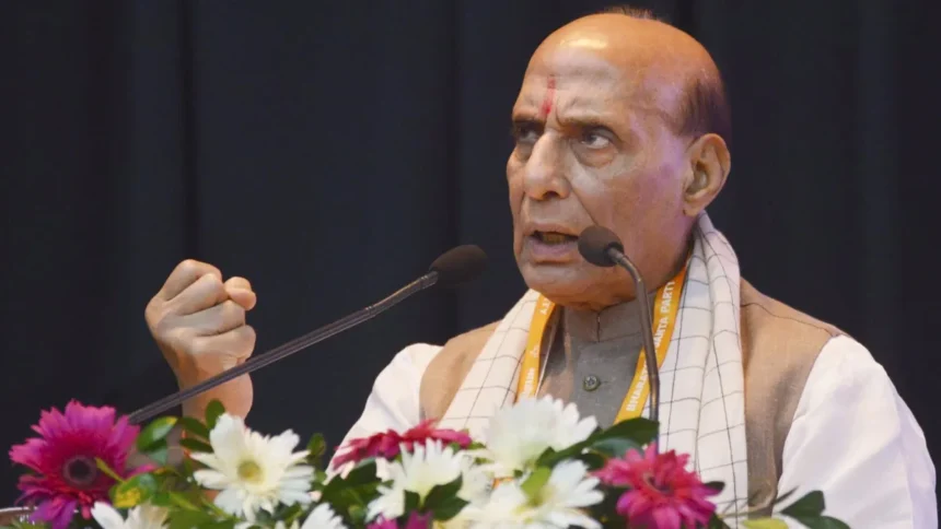 Rajnath Singh on Terrorists